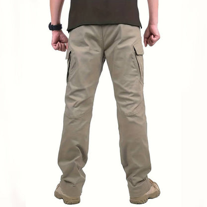 Esben | Taktiske Outdoor Cargobukser til Herrer - StilfulltMen's pantsSKU_1788584502666_385KhakiXSEsben | Taktiske Outdoor Cargobukser til Herrer