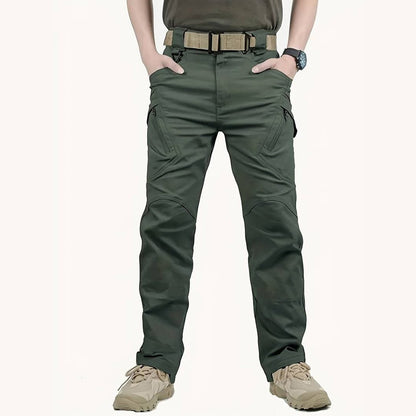 Esben | Taktiske Outdoor Cargobukser til Herrer - StilfulltMen's pantsSKU_1788584502666_385KhakiXSEsben | Taktiske Outdoor Cargobukser til Herrer
