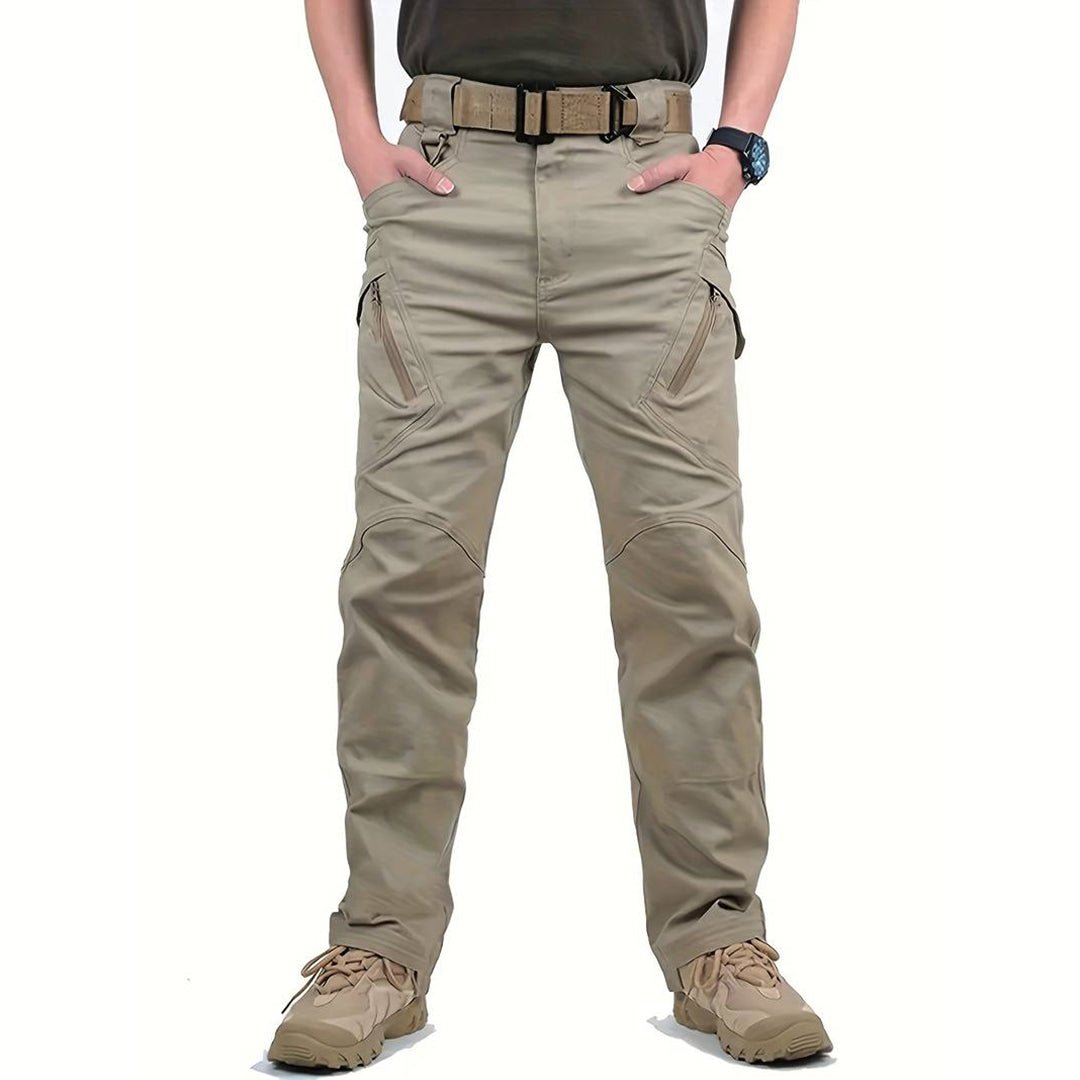 Esben | Taktiske Outdoor Cargobukser til Herrer - StilfulltMen's pantsSKU_1788584502666_385KhakiXSEsben | Taktiske Outdoor Cargobukser til Herrer
