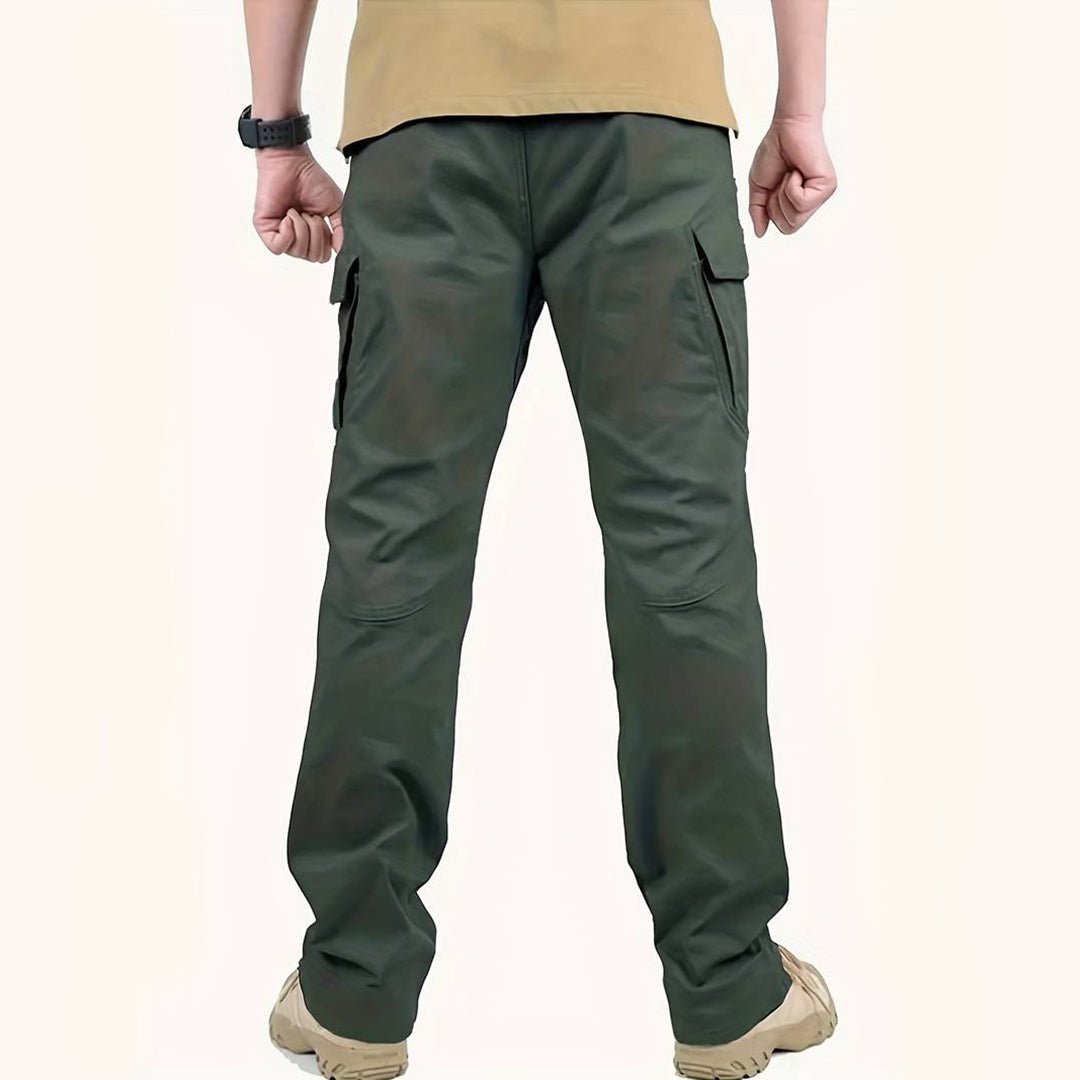 Esben | Taktiske Outdoor Cargobukser til Herrer - StilfulltMen's pantsSKU_1788584502666_385KhakiXSEsben | Taktiske Outdoor Cargobukser til Herrer