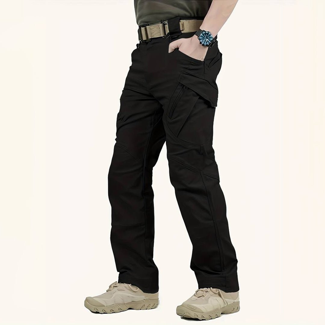 Esben | Taktiske Outdoor Cargobukser til Herrer - StilfulltMen's pantsSKU_1788584502665_557SortXSEsben | Taktiske Outdoor Cargobukser til Herrer
