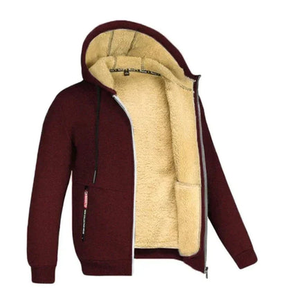 Matteo | Chaqueta de Hombre con Capucha y Forro de Borreguito