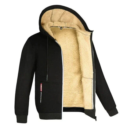 Matteo | Chaqueta de Hombre con Capucha y Forro de Borreguito