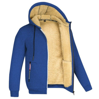 Matteo | Chaqueta de Hombre con Capucha y Forro de Borreguito