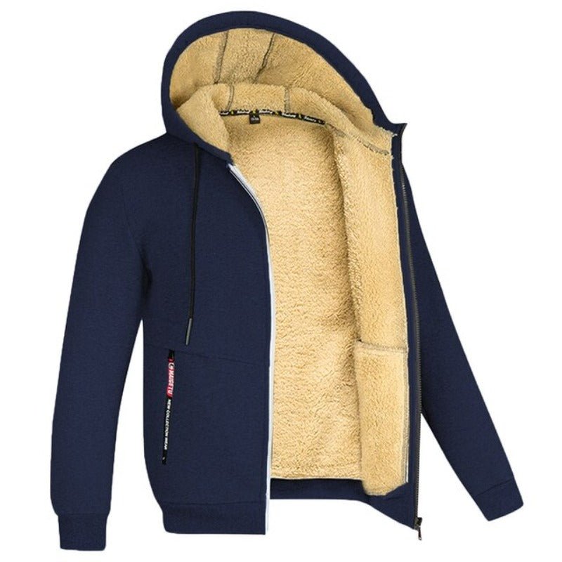 Matteo | Chaqueta de Hombre con Capucha y Forro de Borreguito