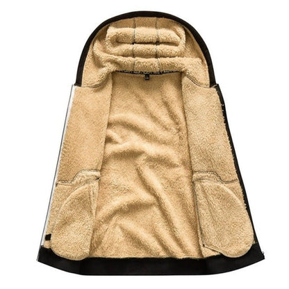 Matteo | Chaqueta de Hombre con Capucha y Forro de Borreguito