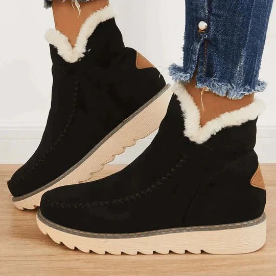 Everly | Botines Forrados Antideslizantes de Invierno - StilfulltWomen's shoesEA793001Negro35Everly | Botines Forrados Antideslizantes de Invierno