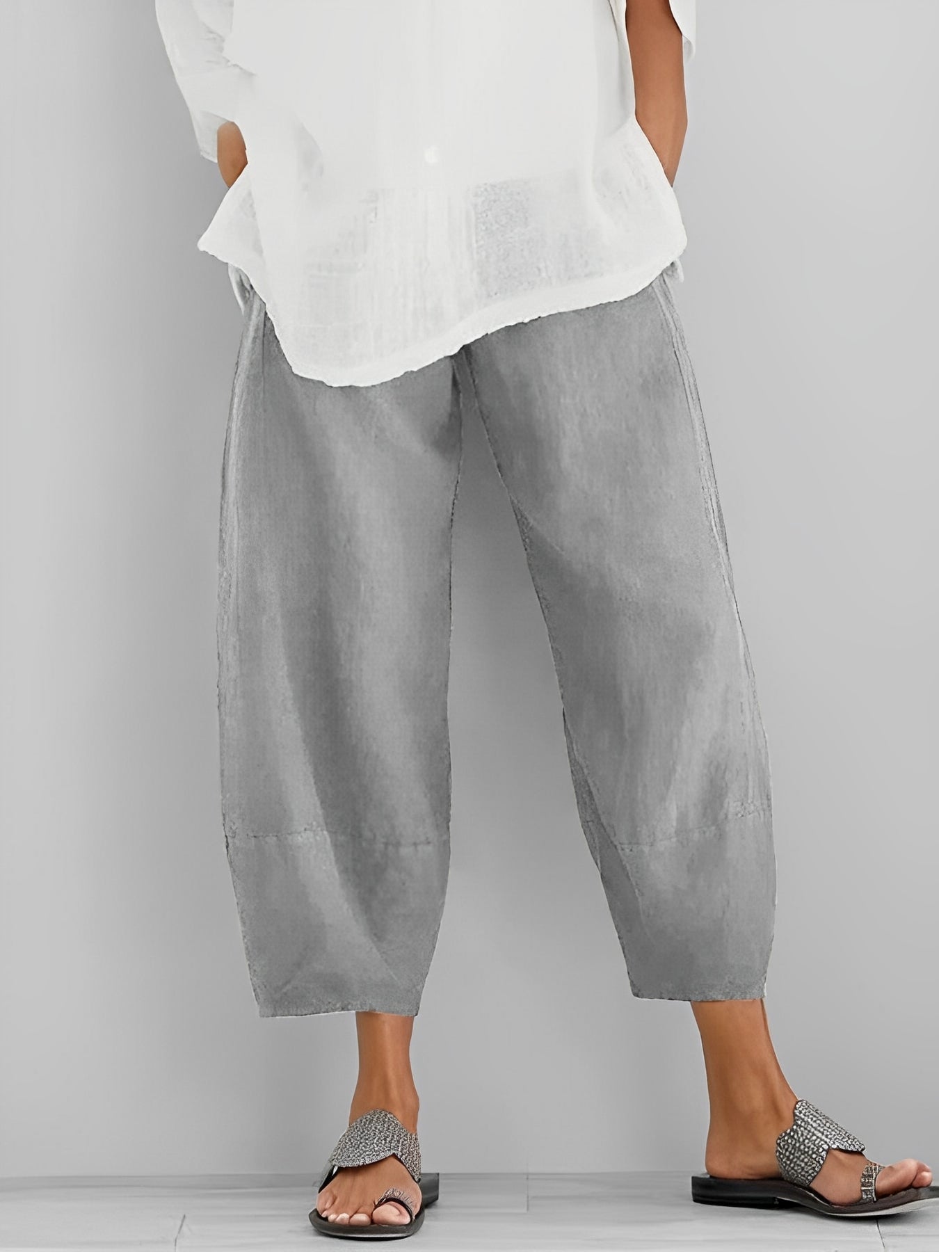 Sloane | Pantalones Holgados y Transpirables de Verano