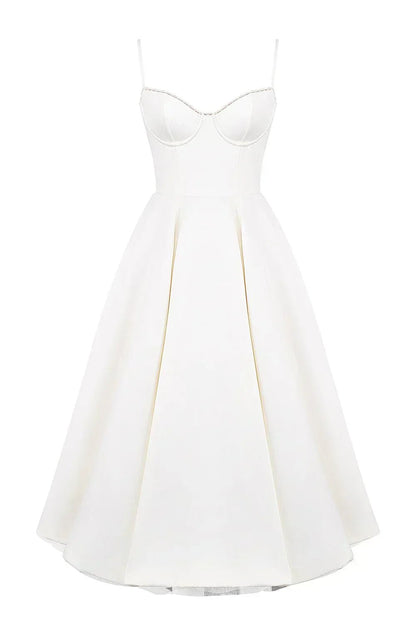 Fiorine | Midiklänning Elegant och Raffinerad - StilfulltdressRosaSFiorine | Midiklänning Elegant och Raffinerad