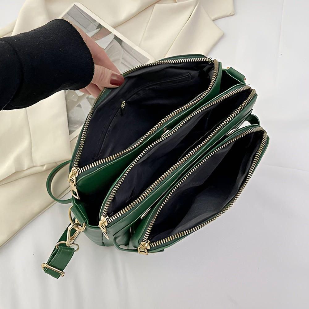 Florence leather-look crossbody bag, alternative view