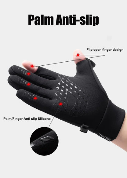 FrostGrip | Guantes Térmicos Impermeables y Táctiles - StilfulltMen's glovesGrisMFrostGrip | Guantes Térmicos Impermeables y Táctiles