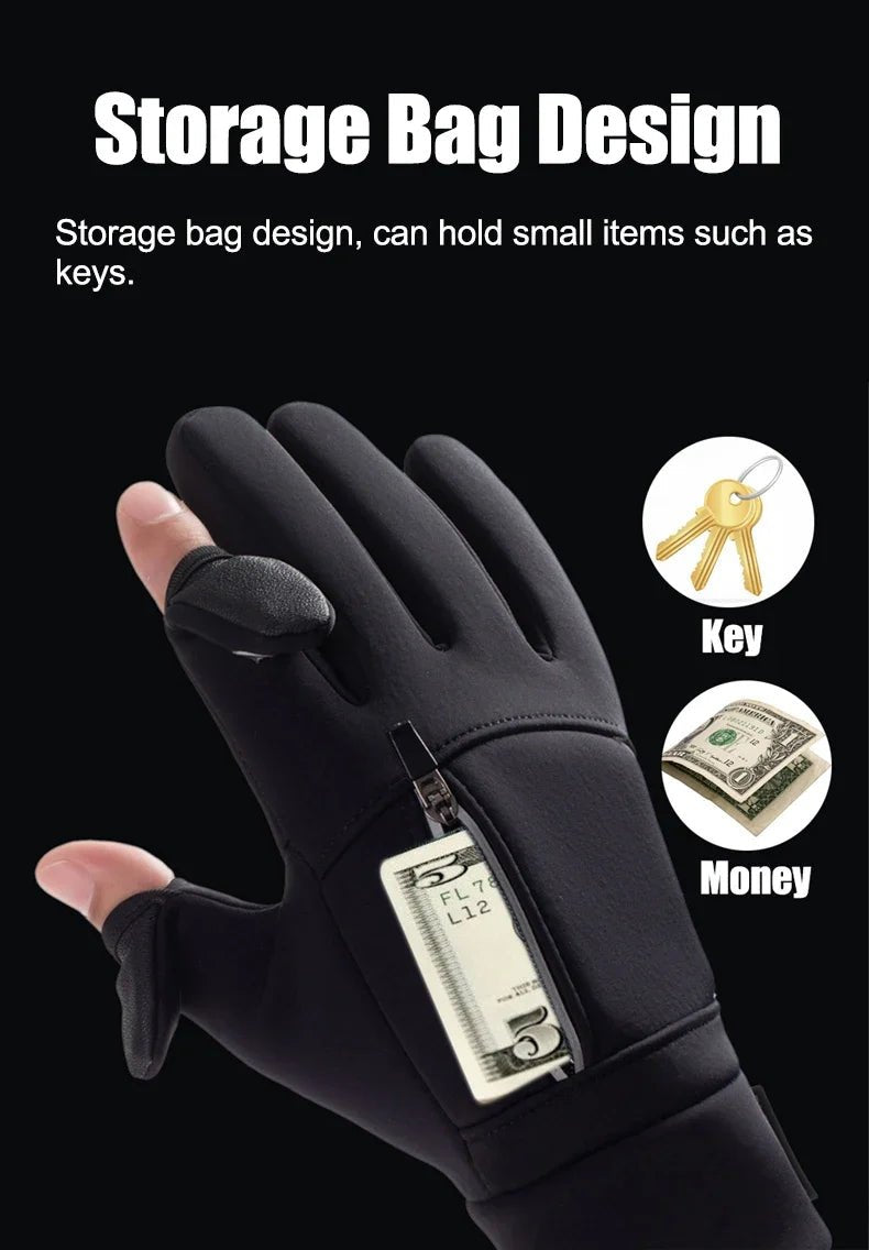 FrostGrip | Guantes Térmicos Impermeables y Táctiles - StilfulltMen's glovesGrisMFrostGrip | Guantes Térmicos Impermeables y Táctiles