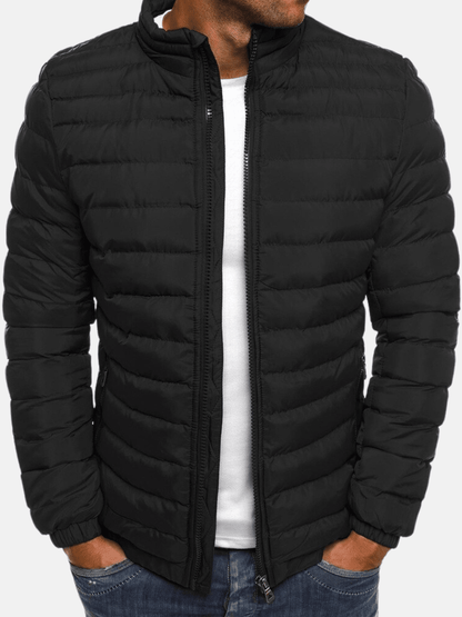 Gorm | Let Quiltet Vinterjakke til Herrer - StilfulltMen's jacketsSortSGorm | Let Quiltet Vinterjakke til Herrer