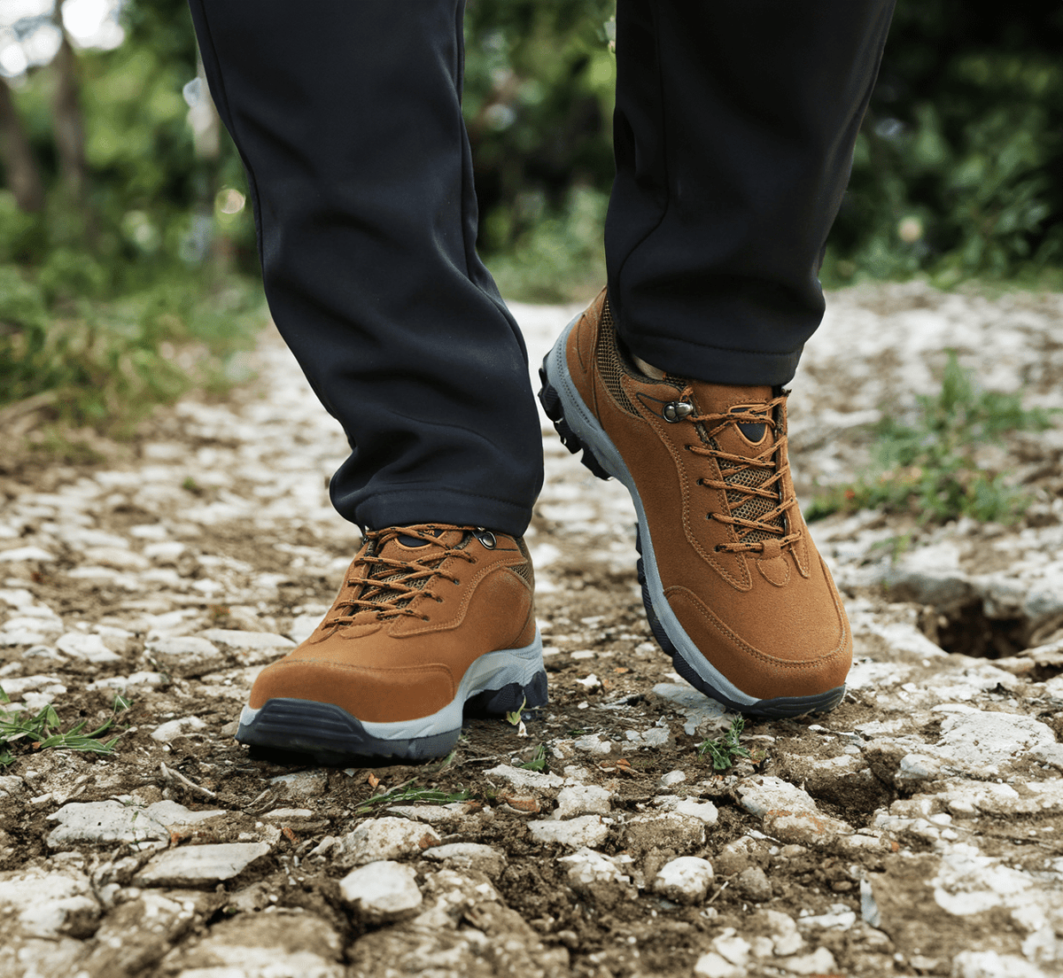 Grady | Zapatillas de Senderismo Transpirables con Soporte de Arco - StilfulltMen's shoesJPVYAEUGGris39Grady | Zapatillas de Senderismo Transpirables con Soporte de Arco
