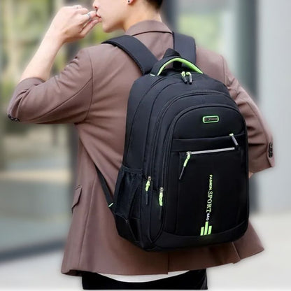 Grayson | Mochila de Tejido Oxford Impermeable - StilfulltMen's backpacksDBAD4-LM127004Verde-BGrayson | Mochila de Tejido Oxford Impermeable