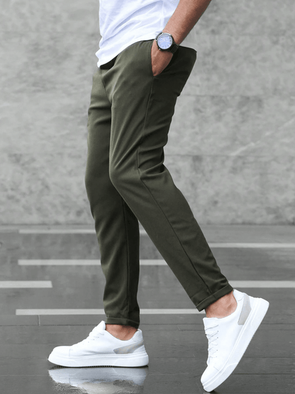 Grayson | Pantalones de Vestir Elásticos y Cómodos - StilfulltMen's pantsstel68622laraAzul marinoSGrayson | Pantalones de Vestir Elásticos y Cómodos
