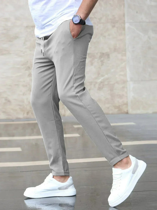 Grayson | Pantalones de Vestir Elásticos y Cómodos - StilfulltMen's pantsstel68602laraGrisSGrayson | Pantalones de Vestir Elásticos y Cómodos