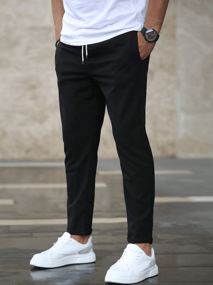 Grayson | Pantalones de Vestir Elásticos y Cómodos - StilfulltMen's pantsstel68612laraNegroSGrayson | Pantalones de Vestir Elásticos y Cómodos