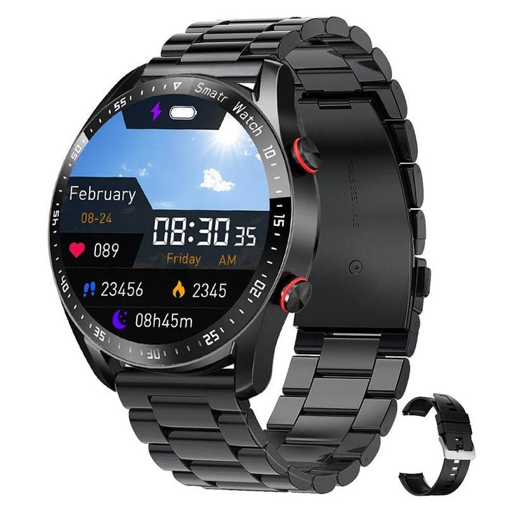 Grayson | Reloj Inteligente Clásico de Esfera Redonda - StilfulltSmart watchesAD2WR0C3Acero negroGrayson | Reloj Inteligente Clásico de Esfera Redonda
