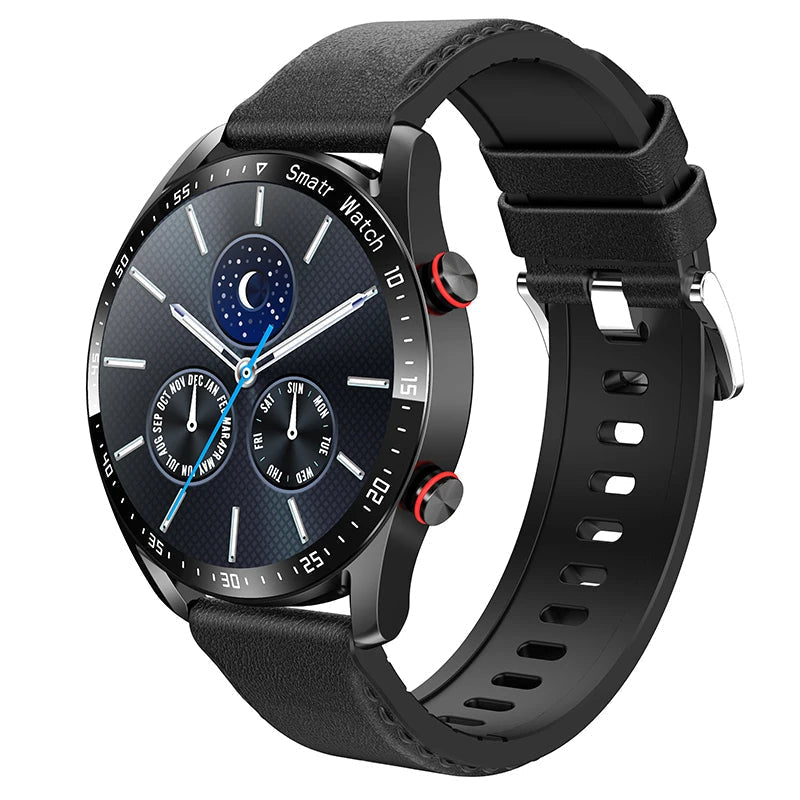 Grayson | Reloj Inteligente Clásico de Esfera Redonda - StilfulltSmart watchesDXT4C3HDSilicona plateadaGrayson | Reloj Inteligente Clásico de Esfera Redonda