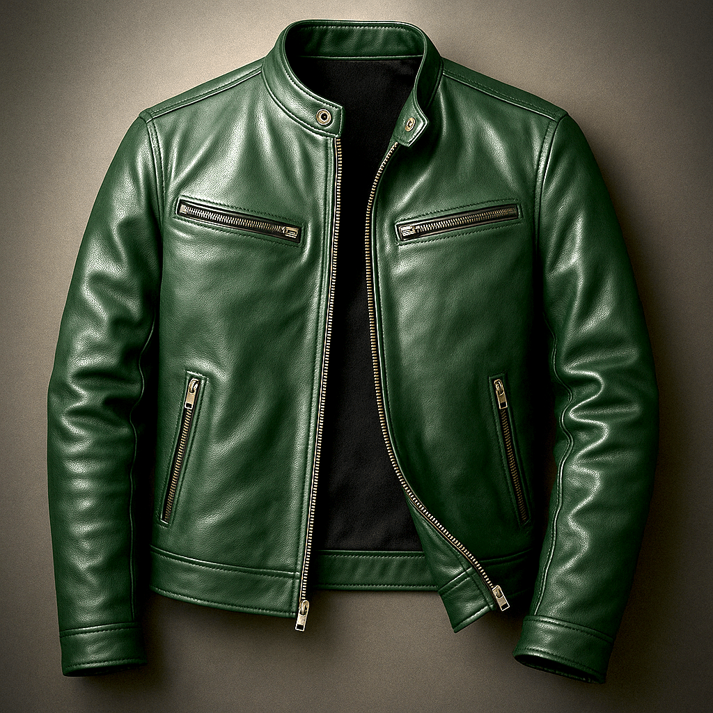 Griffin | Chaqueta de Piel Vintage - StilfulltMen's jacketsMarrónXSGriffin | Chaqueta de Piel Vintage