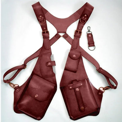 Halvern | Arnés Bandolera Antirrobo Ajustable - StilfulltCross body bagsMarrón rojizoHalvern | Arnés Bandolera Antirrobo Ajustable