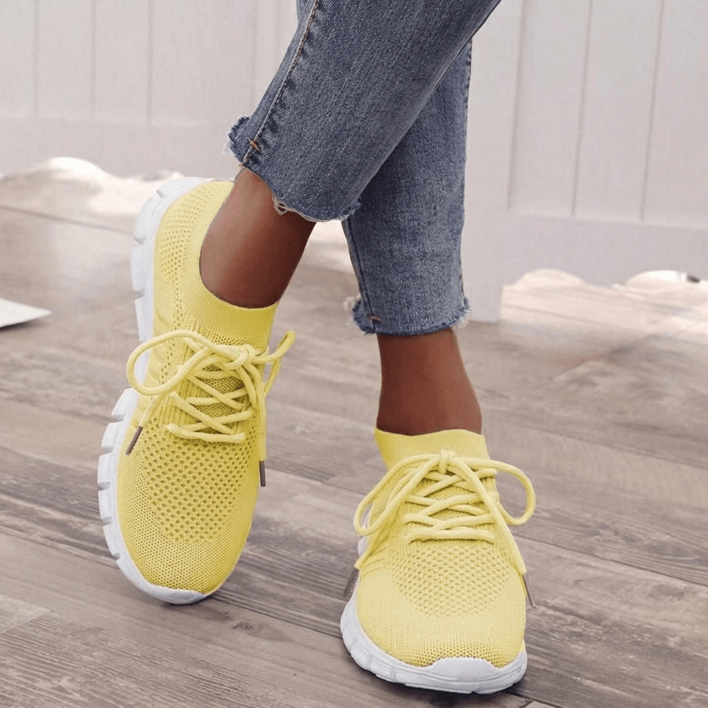 Harper | Zapatillas Transpirables Amortiguadas de Mujer - StilfulltWomen's shoes40725 - 239Amarillo35Harper | Zapatillas Transpirables Amortiguadas de Mujer