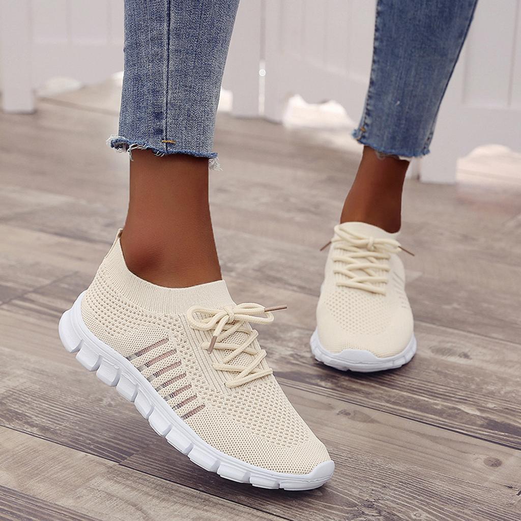 Harper | Zapatillas Transpirables Amortiguadas de Mujer - StilfulltWomen's shoesCF958001Beige35Harper | Zapatillas Transpirables Amortiguadas de Mujer