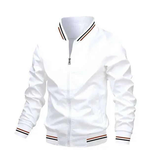 Hayes | Chaqueta Bomber Cortavientos de Verano - StilfulltMen's jacketsDMED4-QX365022BlancoMHayes | Chaqueta Bomber Cortavientos de Verano