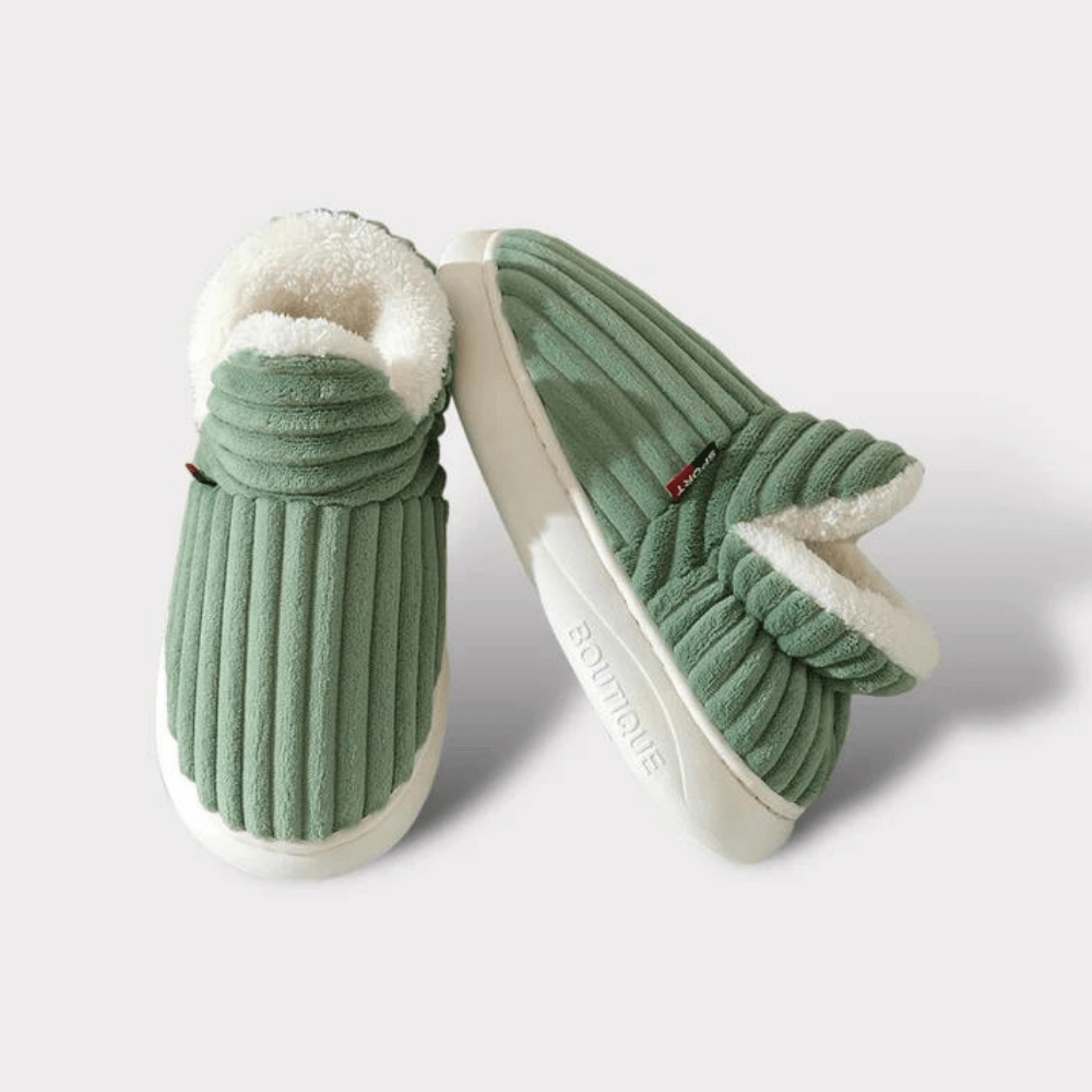 Hearthly | Zapatillas de Casa Forradas Antideslizantes de Invierno - StilfulltWomen's indoor slippersVerde36-37Hearthly | Zapatillas de Casa Forradas Antideslizantes de Invierno