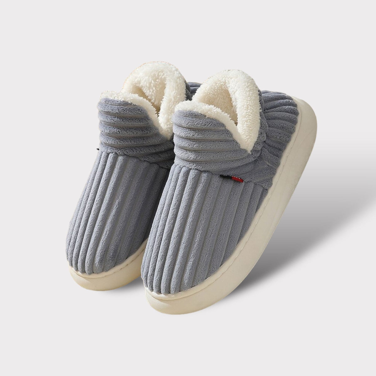 Heimly | Zapatillas de Casa Acolchadas y Forradas - StilfulltWomen's indoor slippersFluffy - 21Gris36-37Heimly | Zapatillas de Casa Acolchadas y Forradas