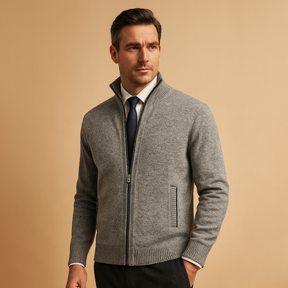 Colton | Cárdigan de Punto con Cremallera