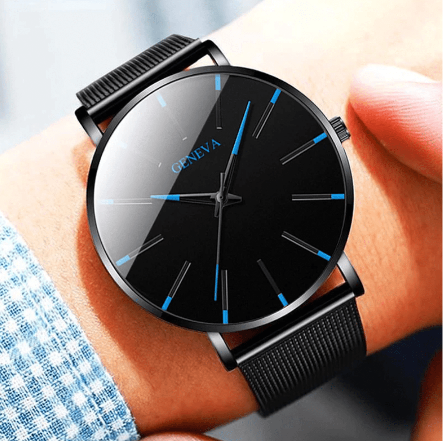 Hollis | Reloj Minimalista Ligero con Correa de Malla - StilfulltMen's watchesKT037015Hollis | Reloj Minimalista Ligero con Correa de Malla