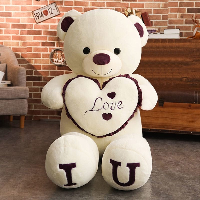 Honey | Oso de Peluche Gigante con Corazón Love - StilfulltStuffed animalsGROTEKNUFF-80CMP-HFO980cmPaarsHoney | Oso de Peluche Gigante con Corazón Love