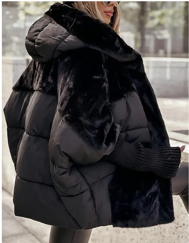 Ilvie | Chaquetón Acolchado Oversize con Capucha - StilfulltWomen's jacketsCJYD217464213MNGris claroSIlvie | Chaquetón Acolchado Oversize con Capucha