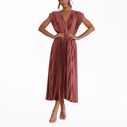 Ilvra | Klänning med djup urringning Elegant och raffinerad - StilfulltdressD3-YB403005SvartSIlvra | Klänning med djup urringning Elegant och raffinerad