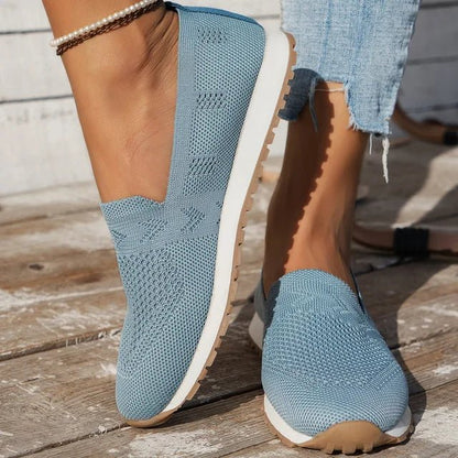 Inés | Zapatillas Sin Cordones de Punto con Suela Antideslizante - StilfulltWomen's shoesT0QS4PEDAzul cielo36Inés | Zapatillas Sin Cordones de Punto con Suela Antideslizante