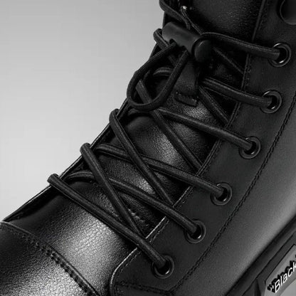 Kasper | Botín Sneaker Negro Acordonado de Piel - StilfulltMen's shoesSKU_1767029075363_80438NegroKasper | Botín Sneaker Negro Acordonado de Piel
