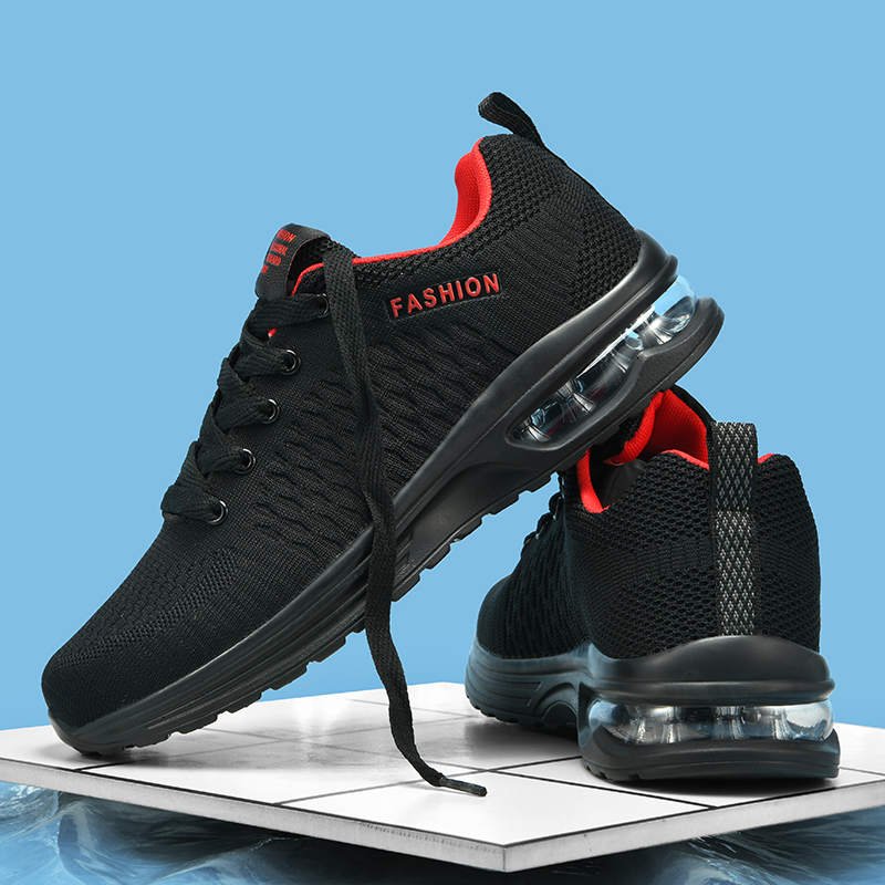 Kellan | Zapatillas Deportivas Transpirables con Cámara de Aire - StilfulltMen's shoesDAMESORTHO-ZWART-9TS6Negro39Kellan | Zapatillas Deportivas Transpirables con Cámara de Aire