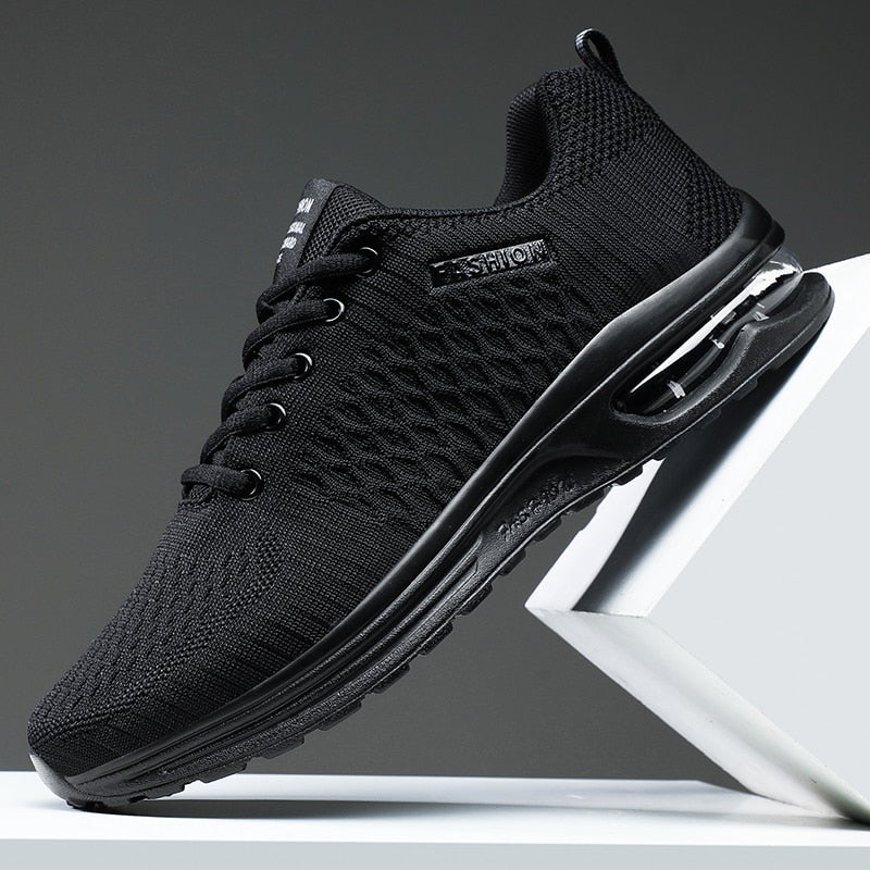 Kellan | Zapatillas Deportivas Transpirables con Cámara de Aire - StilfulltMen's shoesDAMESORTHO-ZWART-9TS6Negro39Kellan | Zapatillas Deportivas Transpirables con Cámara de Aire