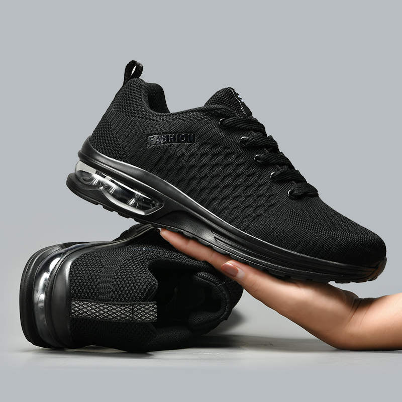 Kellan | Zapatillas Deportivas Transpirables con Cámara de Aire - StilfulltMen's shoesDAMESORTHO-ZWART-9TS6Negro39Kellan | Zapatillas Deportivas Transpirables con Cámara de Aire