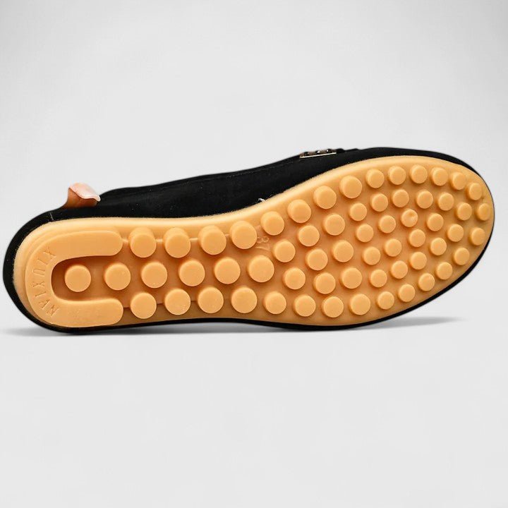Kensington | Mocasines de Ante con Detalle Metálico - StilfulltWomen's shoesTurquesa35Kensington | Mocasines de Ante con Detalle Metálico