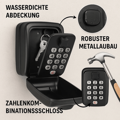 Keyhaven | Caja de Seguridad para Llaves Exterior de Pared - StilfulltHome securityWEERBESTEN-VAR-CCPFKeyhaven | Caja de Seguridad para Llaves Exterior de Pared