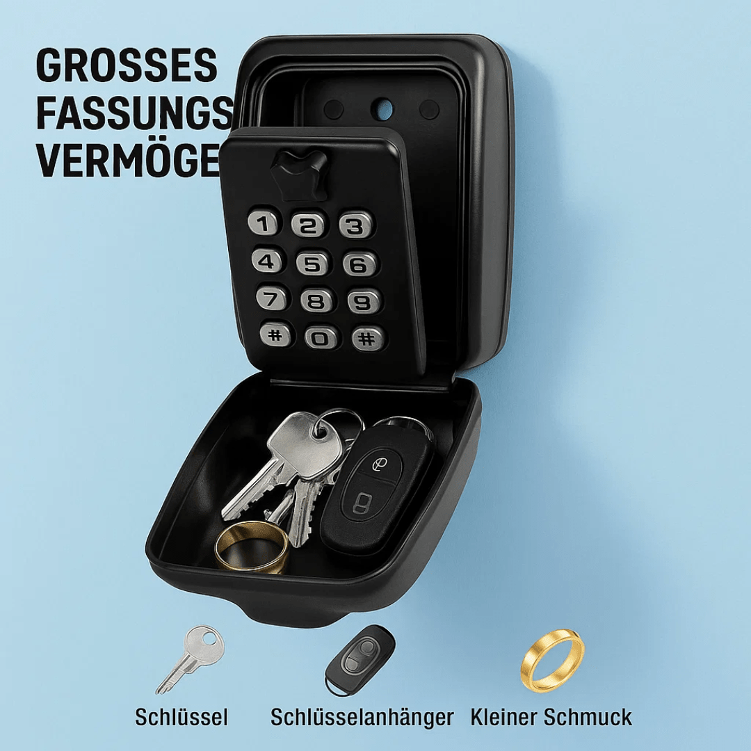 Keyhaven | Caja de Seguridad para Llaves Exterior de Pared - StilfulltHome securityWEERBESTEN-VAR-CCPFKeyhaven | Caja de Seguridad para Llaves Exterior de Pared