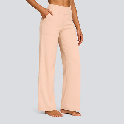 Hadley | Pantalón Ancho Elástico de Talle Alto