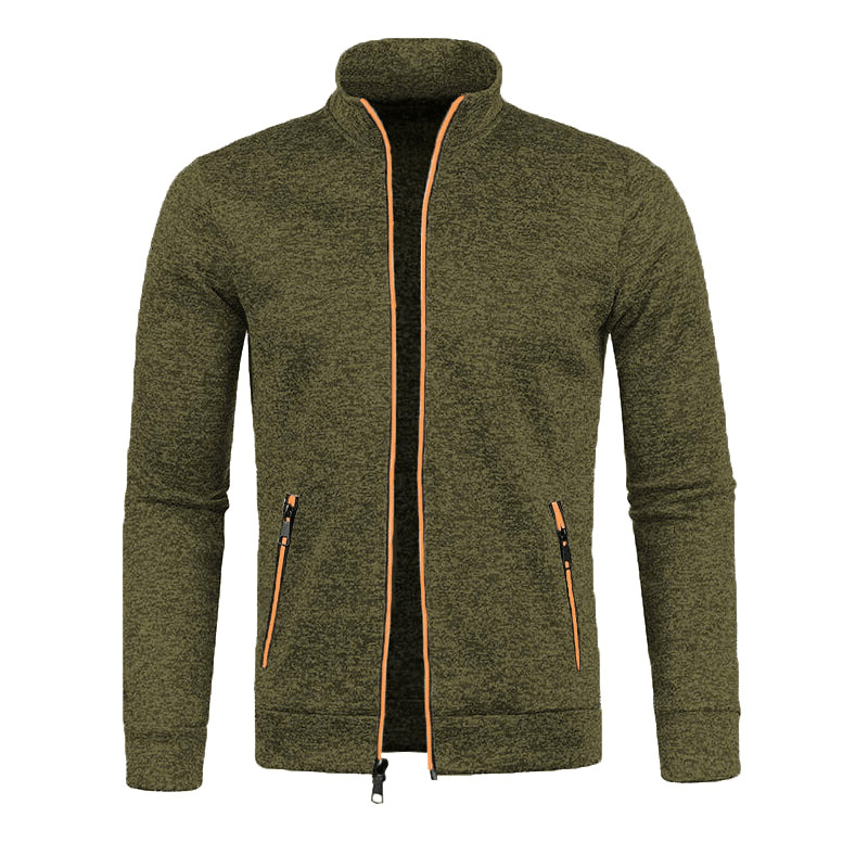 Elio | Forro Polar de Hombre con Cremallera y Cuello Alto
