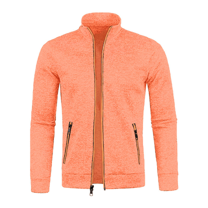 Elio | Forro Polar de Hombre con Cremallera y Cuello Alto