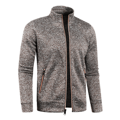 Elio | Forro Polar de Hombre con Cremallera y Cuello Alto