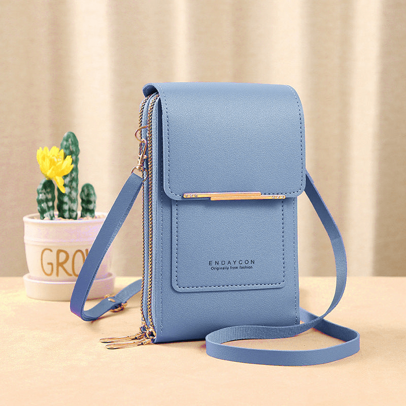 Larkin | Bolso Bandolera con Ventana Táctil - StilfulltWomen's handbagsD5-EE391003AzulLarkin | Bolso Bandolera con Ventana Táctil