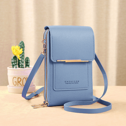 Larkin | Bolso Bandolera con Ventana Táctil - StilfulltWomen's handbagsD5-EE391003AzulLarkin | Bolso Bandolera con Ventana Táctil